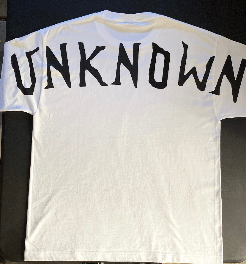 Unknown Man Tee White