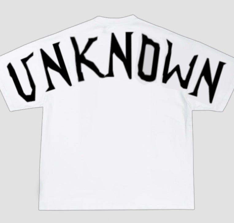 Unknown Man Tee White